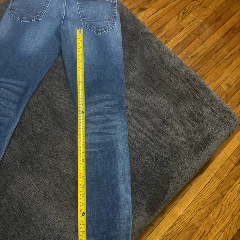 Aéropostale Skinny Jeans Women 29x32 Medium Wash Distressed Stretch Denim